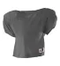 Alleson Athletic 705Y Youth Practice Football Jers Charcoal side view