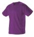 Alleson Athletic 52MFFJY Youth Dura Light Mesh Bas Purple side view