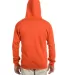 993 Jerzees 8 oz. NuBlend® 50/50 Full-Zip Hood in Burnt orange back view