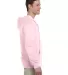 993 Jerzees 8 oz. NuBlend® 50/50 Full-Zip Hood in Classic pink side view
