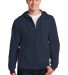 993 Jerzees 8 oz. NuBlend® 50/50 Full-Zip Hood in J. navy