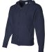 993 Jerzees 8 oz. NuBlend® 50/50 Full-Zip Hood in J. navy