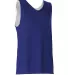 Alleson Athletic 506CR Reversible Tank Royal/ White side view