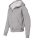 993B Jerzees Youth 8 oz. NuBlend® 50/50 Full-Zip  Oxford side view