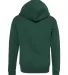 993B Jerzees Youth 8 oz. NuBlend® 50/50 Full-Zip  Forest back view