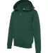 993B Jerzees Youth 8 oz. NuBlend® 50/50 Full-Zip  Forest side view