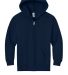 993B Jerzees Youth 8 oz. NuBlend® 50/50 Full-Zip  in J. navy