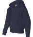 993B Jerzees Youth 8 oz. NuBlend® 50/50 Full-Zip  in J. navy
