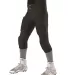 Alleson Athletic 689S Intergrated Football Pants Black side view