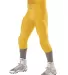 Alleson Athletic 689S Intergrated Football Pants Gold side view