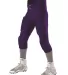 Alleson Athletic 689S Intergrated Football Pants Purple side view