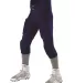Alleson Athletic 689SY Youth Intergrated Football  Navy side view