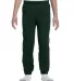 973B Jerzees Youth 8 oz. NuBlend® 50/50 Sweatpant Forest Green front view
