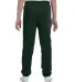 973B Jerzees Youth 8 oz. NuBlend® 50/50 Sweatpant Forest Green back view
