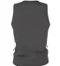 Alleson Athletic 538J Single Ply Basketball Jersey Charcoal/ White back view