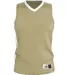Alleson Athletic 538J Single Ply Basketball Jersey Vegas Gold/ White front view