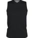 Alleson Athletic A105BA Blank Reversible Game Jers in Black/ white front view