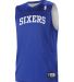 Alleson Athletic A105LA NBA Logo'd Reversible Game in Philadelphia 76ers front view