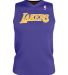 Alleson Athletic A105LY Youth NBA Logo'd Reversibl in Los angeles lakers front view