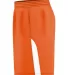Alleson Athletic A205BY Youth Blank Game Shorts in Orange/ white side view