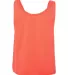 BELLA 8880 Womens Cropped Tank Crop Top CORAL back view