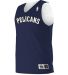 Alleson Athletic A115LY Youth NBA Logo'd Reversibl New Orleans Pelicans side view