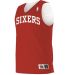 Alleson Athletic A115LY Youth NBA Logo'd Reversibl Philadelphia 76ers side view