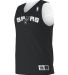 Alleson Athletic A115LY Youth NBA Logo'd Reversibl San Antonio Spurs side view
