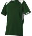 Alleson Athletic 530CJY Youth Baseball Crew Jersey in Forest side view
