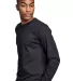 Russel Athletic 600LRUS Unisex Cotton Classic Long in Black ink side view