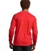 Russel Athletic 600LRUS Unisex Cotton Classic Long in True red back view