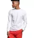 Russel Athletic 600LRUS Unisex Cotton Classic Long in White front view
