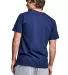Russel Athletic 600MRUS Unisex Cotton Classic T-Sh in Navy back view