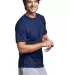 Russel Athletic 600MRUS Unisex Cotton Classic T-Sh in Navy side view