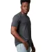 Russel Athletic 600MRUS Unisex Cotton Classic T-Sh in Charcoal grey side view