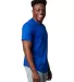 Russel Athletic 600MRUS Unisex Cotton Classic T-Sh in Royal side view