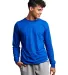 Russel Athletic 64LTTM Unisex Essential Performanc in Royal front view