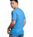 Russel Athletic 64STTM Unisex Essential Performanc in Collegiate blue back view
