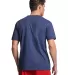Russel Athletic 64STTM Unisex Essential Performanc in Vintage hthr nvy back view