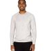 Threadfast Apparel 382LS Unisex Impact Long-Sleeve in Heather grey