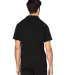 Threadfast Apparel 382PL Unisex Impact Polo in Black back view