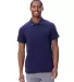 Threadfast Apparel 382PL Unisex Impact Polo in Navy front view