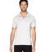 Threadfast Apparel 382PL Unisex Impact Polo in Heather grey