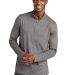 Travis Mathew TM1MW452 TravisMathew Crestview 1/4- GreyHthr front view