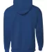 A4 Apparel N4279 Men's Sprint Tech Fleece Hooded S NAVY back view