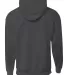 A4 Apparel N4279 Men's Sprint Tech Fleece Hooded S GRAPHITE back view
