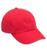 Adams Hats CN101 Contender Cap in Red front view