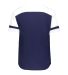 Augusta Sportswear 2914 Women's Fanatic 2.0 T-Shir in Navy/ white back view