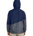 Core 365 CE710 Unisex Techno Lite Colorblock Windb in Clasc navy/ crbn back view