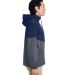Core 365 CE710 Unisex Techno Lite Colorblock Windb in Clasc navy/ crbn side view